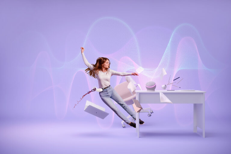 speakers with high volume concept